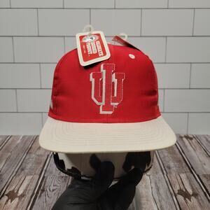 Competitor Indiana Hoosiers Vintage Plain Logo Adjustable Twill Snapback Hat